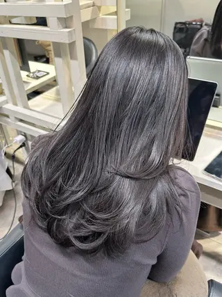 ロング カラー 透明感カラー/ボブ /佐藤伶のヘアスタイル