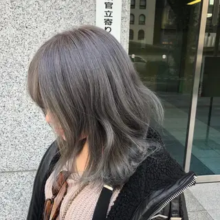 セミロング カラー sail所属・sail hairのヘアスタイル