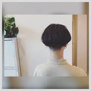 ショート GRANLUSSO 岡山駅前 ビックカメラ5階所属・岡本 智次のヘアスタイル