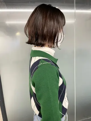 ショート ヘアアレンジ ボブ/ミニボブ/ 立河今日子のヘアスタイル