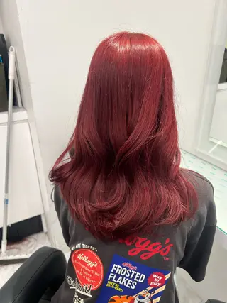 カラー ブリーチなし透明感 💗RYOTAのヘアスタイル