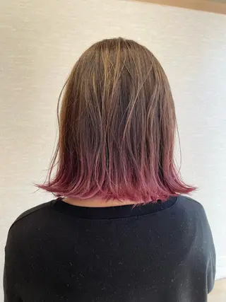 ミディアム カラー GO TODAY SHAiRE  SALON  名古屋店所属・miho 🌼🌼🌼のヘアスタイル