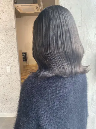 ミディアム カラー lani hair salon所属・SHOTO ハイトー ン/デザインカラーのヘアスタイル