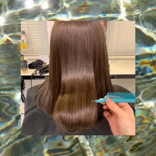 ロング カラー ヘアアレンジ メンズ キッズ ネイル マツエク・マツパ 透明感カラー/推しカ ラー☁️JURAのヘアスタイル