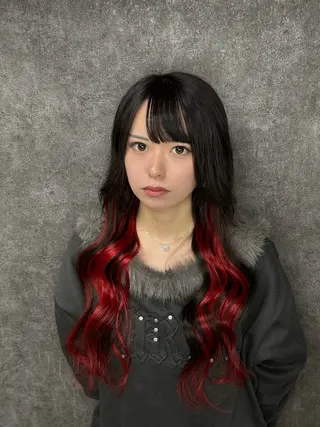 ロング カラー 🐺新宿manabu カットモデル募集中のヘアスタイル