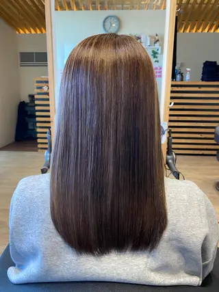 ロング カラー パーマ 関口 友行のヘアスタイル