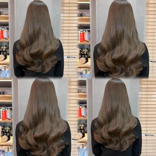 ロング レイヤーくびれヘア アレンジmanakaのヘアスタイル