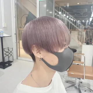 カラー メンズ 韓国ヘア特化💍 tiam💍ブリーチのヘアスタイル