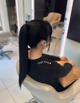 ロング ヘアアレンジ APHRODITE GINZA 日本橋人形町所属・🤍うる艶カラー🤍 たむら みなみ 東京のヘアスタイル