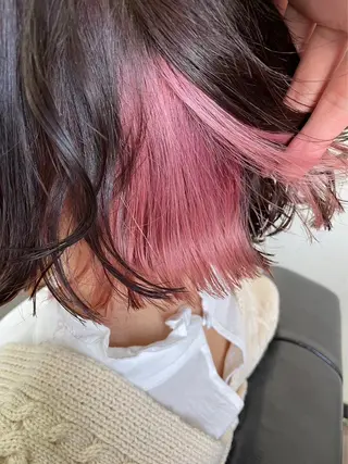 ミディアム カラー 佐藤天斗 /スタイリストのヘアスタイル