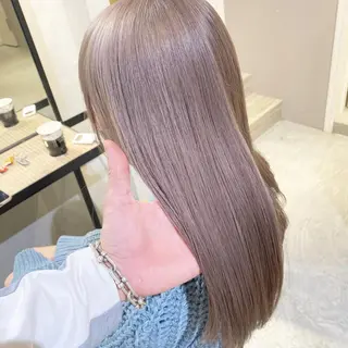 ミディアム カラー レイヤーカット/ボブ 韓国ヘア🪄REN.のヘアスタイル