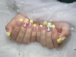 ネイル 【Eclat ｴｸﾗ】nail＆beauty所属・Eclat〔ｴｸﾗ〕 MOEKA𝜗𝜚*のネイルデザイン