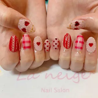 ネイル La neige* yuki 🥯🍑のネイルデザイン