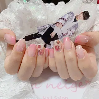 ネイル La neige* yuki 🥯🍑のネイルデザイン