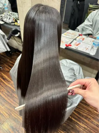 ロング カラー BALANCE ゆなのヘアスタイル