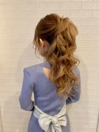 ヘアアレンジ bond所属・bond平尾/ AYAKAのヘアスタイル