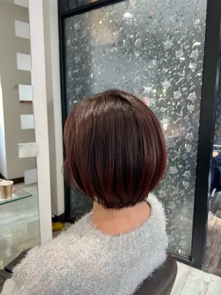 ショート カラー kataoka ryotaのヘアスタイル