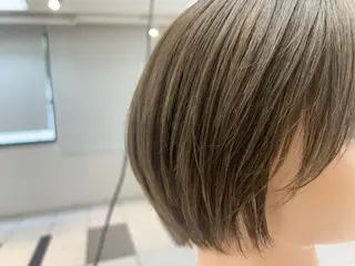 ショート カラー ✂韓国レイヤー 🦋みやび🪽のヘアスタイル