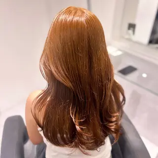 ロング カラー 表参道/透明感カラー /暗髪/ジュキヤのヘアスタイル