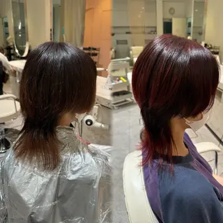 ショート カラー siu 🐺のヘアスタイル