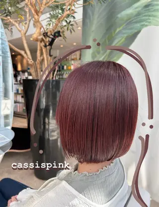 ショート カラー ありむらもえ/ 透明感カラーのヘアスタイル