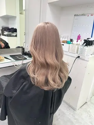 ロング カラー 💖ミルクティー💖 あかり💖のヘアスタイル