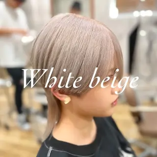 ミディアム 美容室 _WHITE＋ 南海難波店【アンダーホワイトプラス】所属・✨レイヤー/透明感 /豊嶋里緒✨のヘアスタイル