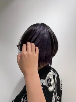 ショート ボブ/ハイトーン🪽 堀内志茉🍀のヘアスタイル