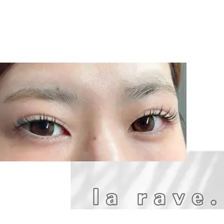 マツエク・マツパ la rave. eyelashのマツエク・マツパデザイン