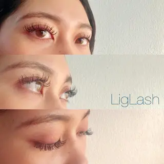 マツエク・マツパ Aim NAIL&EYELASH.BROW立花店所属・Aim立花店 Mihoのマツエク・マツパデザイン