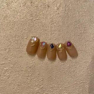 ネイル Amber21.所属・Nagahama Akariのネイルデザイン