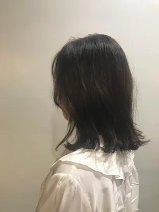 ミディアム les baladins du miroir所属・🍃YURI 🍃のヘアスタイル