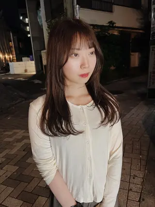 セミロング カラー パーマ ヘアアレンジ ショートヘア原宿 fifth コシのヘアスタイル