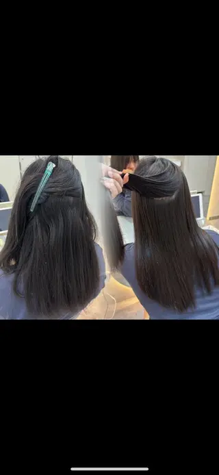 ロング ゆうか♡⟡.· 韓国ヘアのヘアスタイル