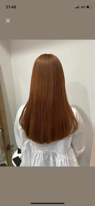 ミディアム カラー CEINE【セーヌ】 三軒茶屋のヘアスタイル