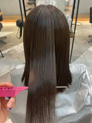 セミロング ハイトーン/レイヤー /senaのヘアスタイル