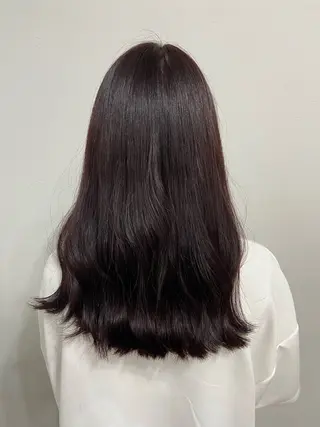 カラー 🍎韓国カラー licoris寛菜のヘアスタイル