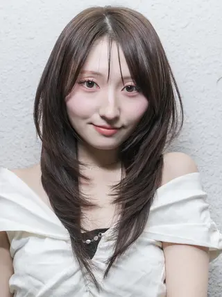 セミロング 🌈カラー特化 ハイトーンけいと🌈のヘアスタイル