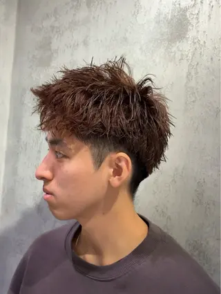 ショート パーマ メンズ メンズスパイキー特化 ayumuのヘアスタイル