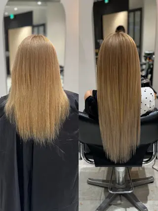 Orque Omotesando所属・田中 奈布のヘアスタイル