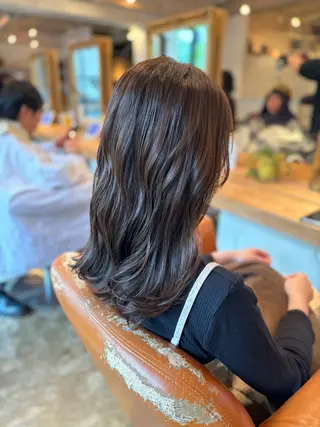 カラー 髪質改善カラー ベージュ🤎YUMEのヘアスタイル