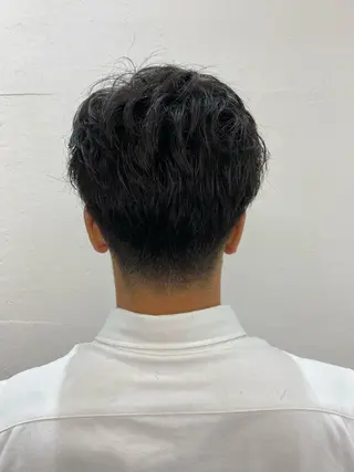 ショート シャドウパーマ/ 波巻パーマYu-Kiのヘアスタイル