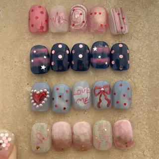 ネイル yumi 溝の口nailのネイルデザイン