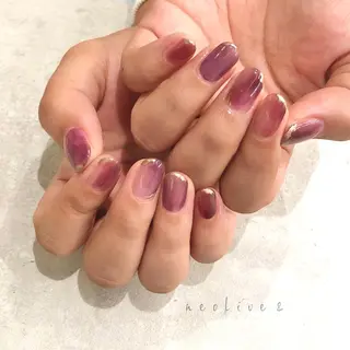 ネイル Yuriko Omi パラジェル/渋谷のネイルデザイン