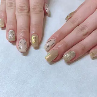 カラー ネイル Cozy_ ilumのネイルデザイン