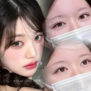 マツエク・マツパ 似合わせパーマ⟡束感 まつ毛⟡mia 🎀のマツエク・マツパデザイン