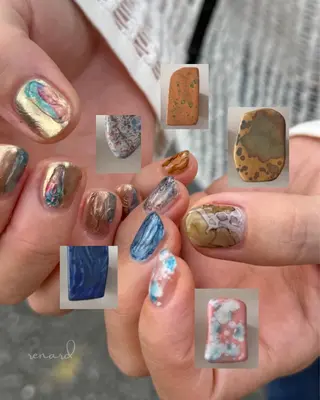 ショート renard nailのネイルデザイン