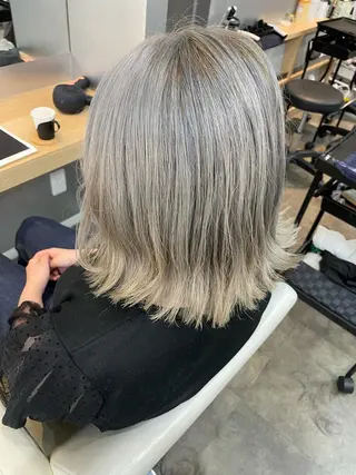 ショート カラー レイヤーカット/髪質 改善/矯正🤍吉田のヘアスタイル