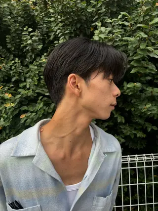 ショート メンズ Lisa🪄似合わせ ／デザインカラーのヘアスタイル