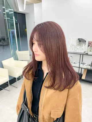 ロング カラー ヘアアレンジ 【Sweep】おじま のぞみのヘアスタイル